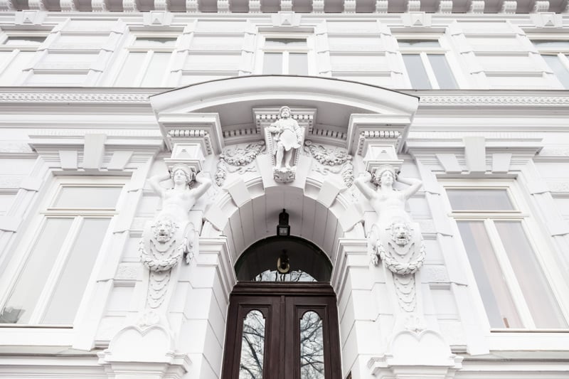 Fassade Haus Hamburg