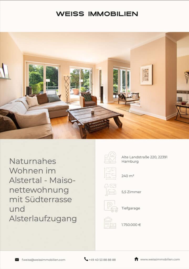 Exposé Beispiel Alstertal