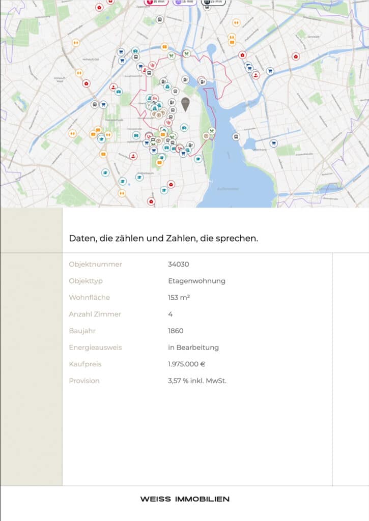 Lageplan Exposé